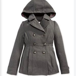 Jessica Simpson Hooded Peacoat